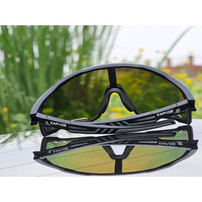 KAPVOE Polarized Sports Glasses Men Women TR90 Sport Sunglasses