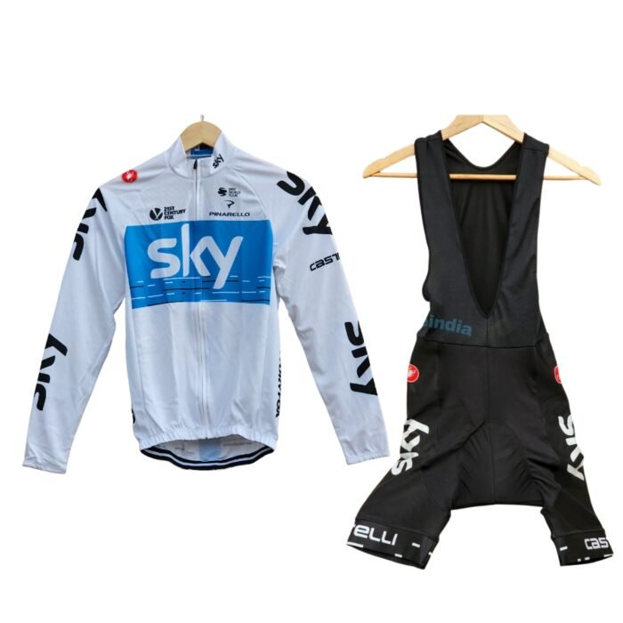 full sleeves and Bibshorts Front